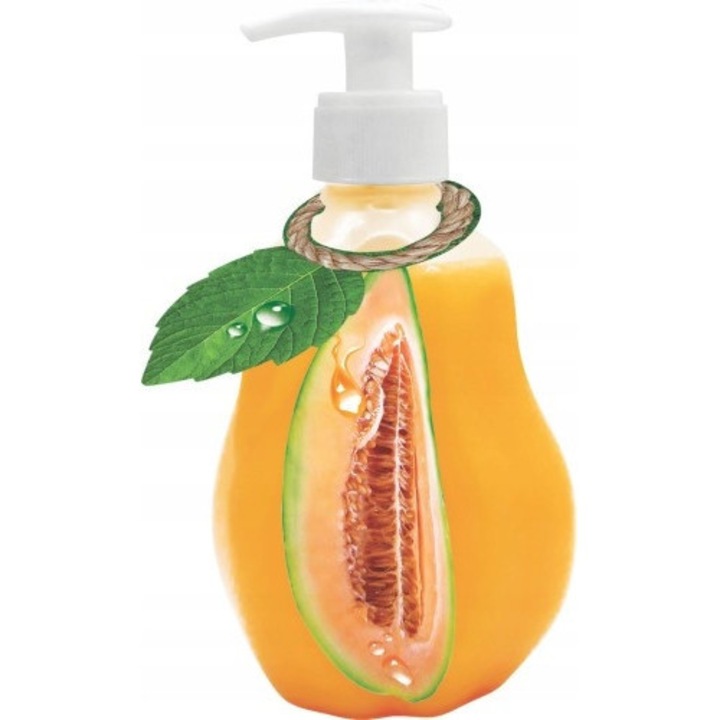 Lara Melon folyékony szappan 375ml, természetes kivonatokkal, bőrtisztításhoz