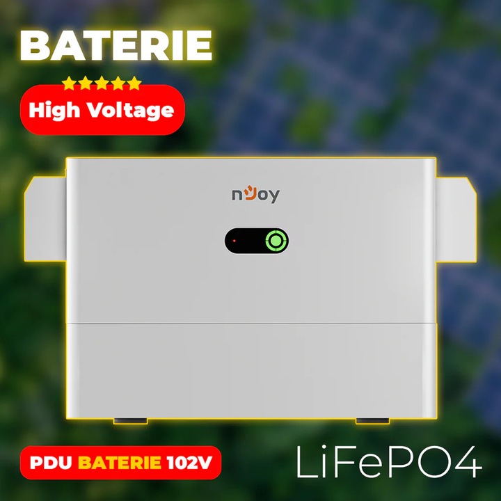 PDU High Voltage pentru Baterie Solara Modulara LiFePO4 nJoy Powerhill max. 102.4 KWh
