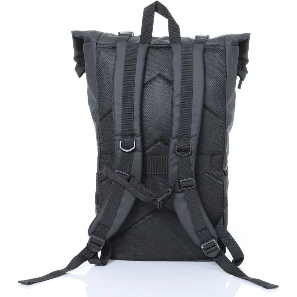 Rucsac roll-top ART, pentru laptop 15.6'', impermeabil, 53x34cm, cu compartiment pentru laptop si curea de piept