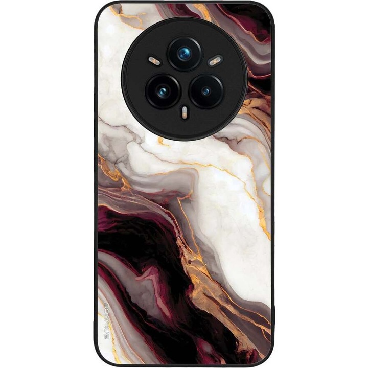 Husa telefon Sonique Marble Series, protectie antisoc, design modern, multicolor, pentru Realme 14 Pro Plus 5G