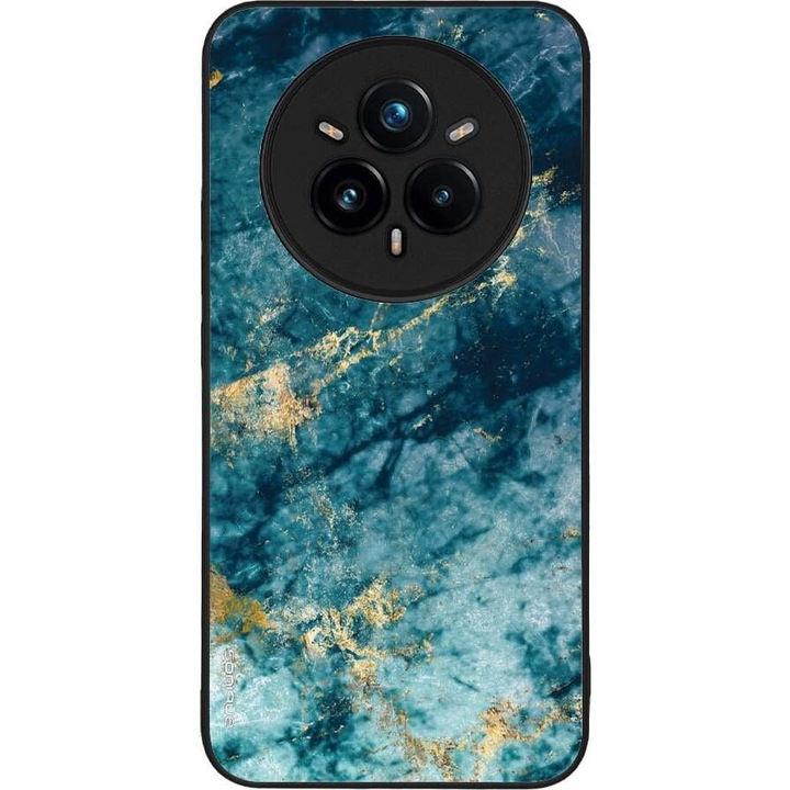 Husa telefon Sonique Marble Series, protectie antisoc, design modern, multicolor, pentru Realme 14 Pro Plus 5G
