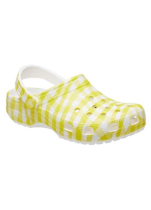 Сабо Crocs Classic, зелени, материал Croslite, с каишка за петата
