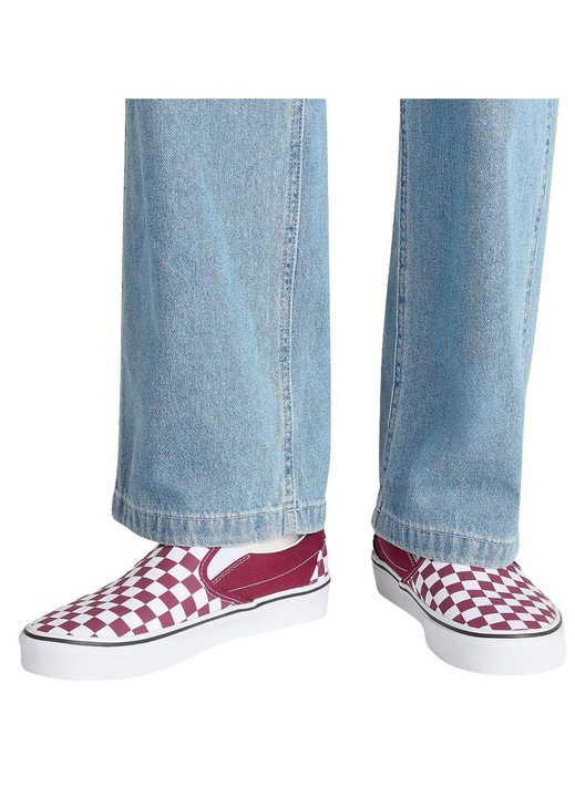 Обувки тип слип-он Vans, модел Classic, кариран принт, сезонен цвят, текстилен материал, 43 EU