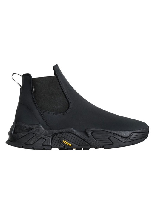 Férfi cipő, GLOBE, Dover modell, természetes bőr, fekete, Vibram talp, hibrid design, 42 EU
