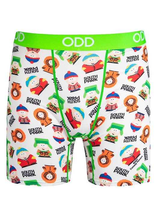 Férfi boxeralsó, ODD SOX, 3D design, elasztikus derék, többszínű, pamut/spandex, M INTL