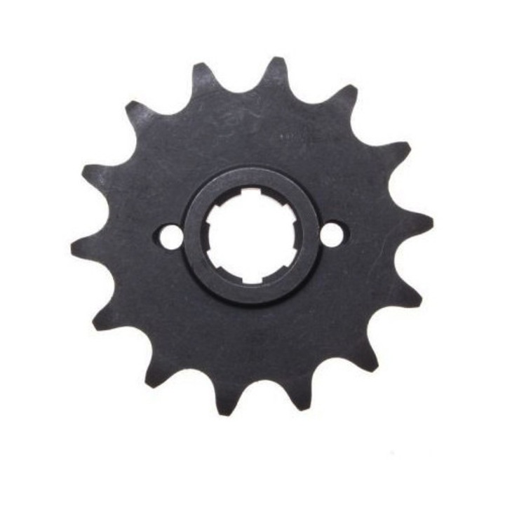 Pinion transmisie fata ATV / Motociclete, pas lant 520, 14 dinti, Interior 18/20mm