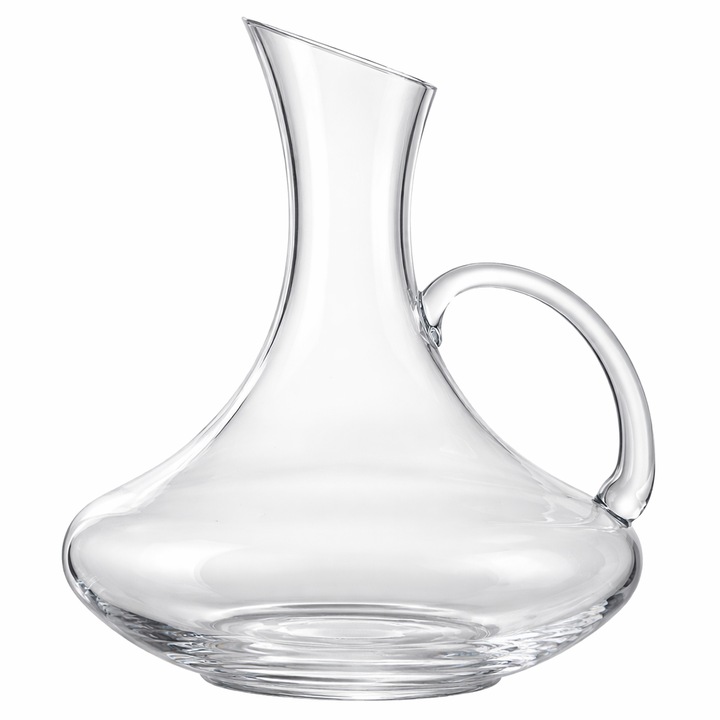 Carafa din sticla pentru vin, 1.8L, design elegant modern