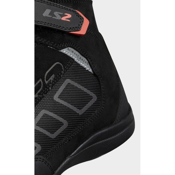 Ghete LS2 Dardo barbati, negru, marime 43