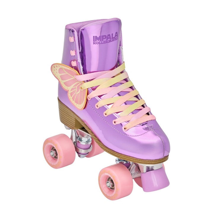 Role Impala, model Lavender Flutter, 38 EU, culoare metalica lavanda, accesorii detasabile.
