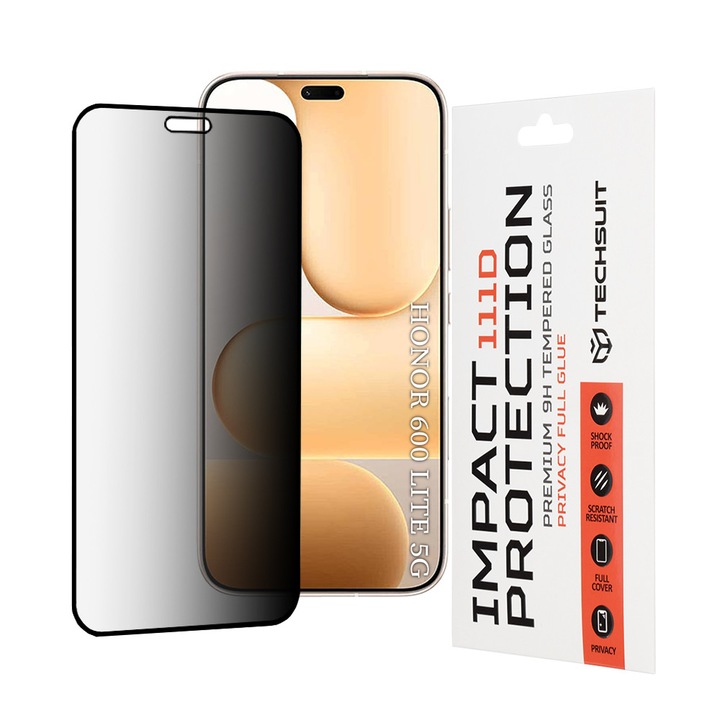 Folie ecran pentru Honor 600 Lite, negru