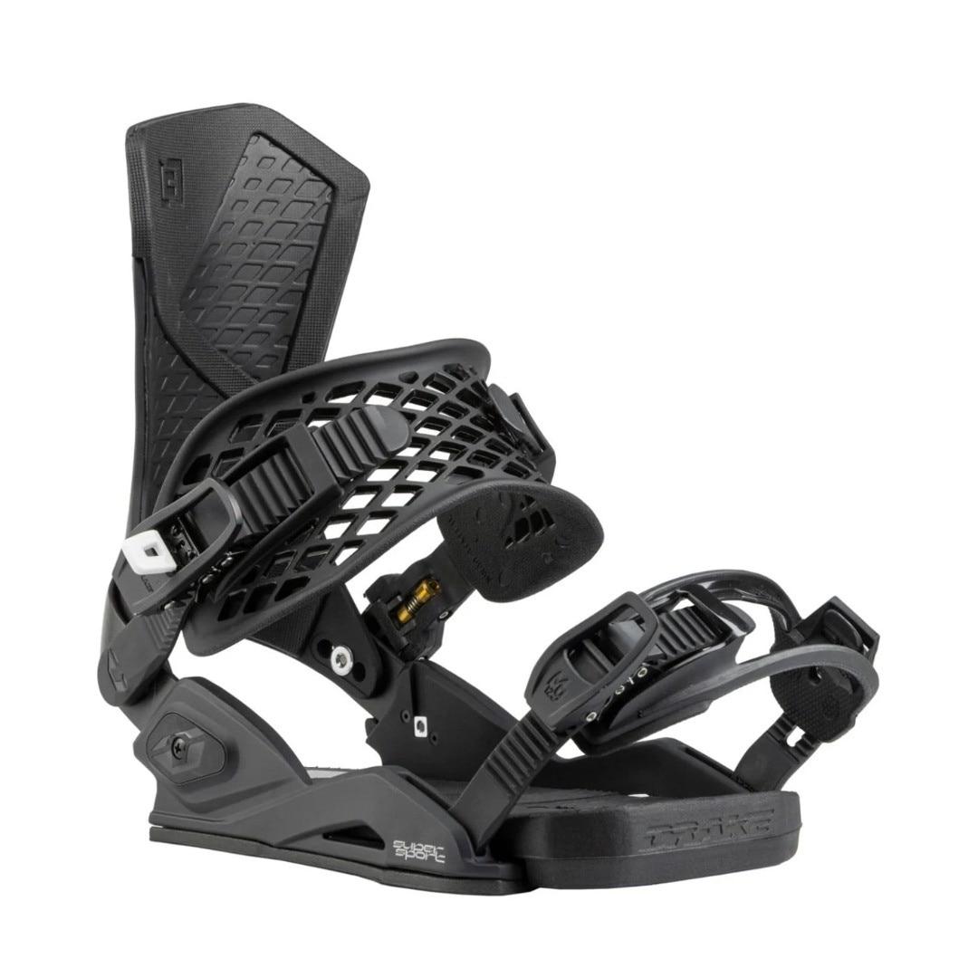 Legaturi snowboard Drake Fifty, marimea M, mint/black - eMAG.ro
