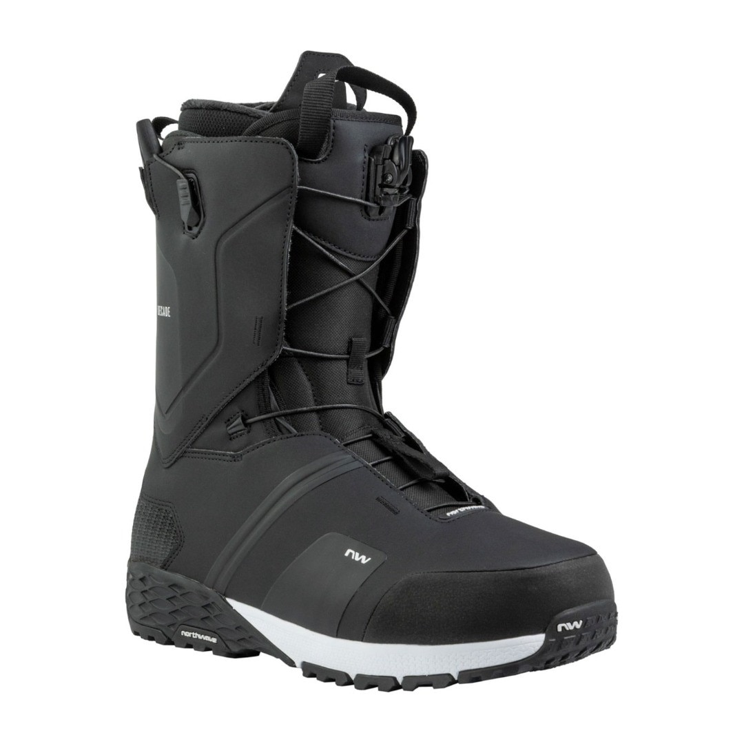 Bocanci snowboard Northwave Decade, negru, marimea 42, sistem de