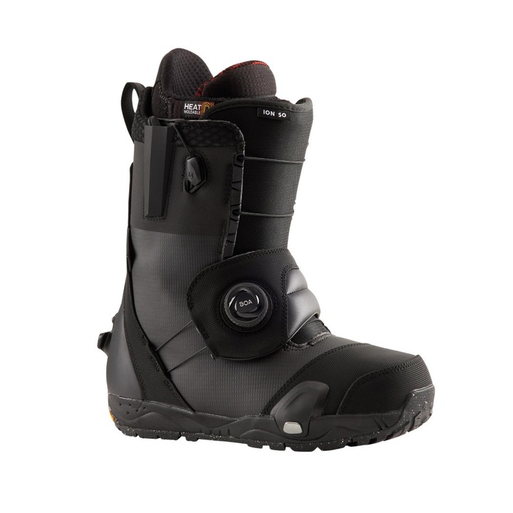 Burton Ion Step On snowboard bakancs, fekete, 43 EU, közepesen merev