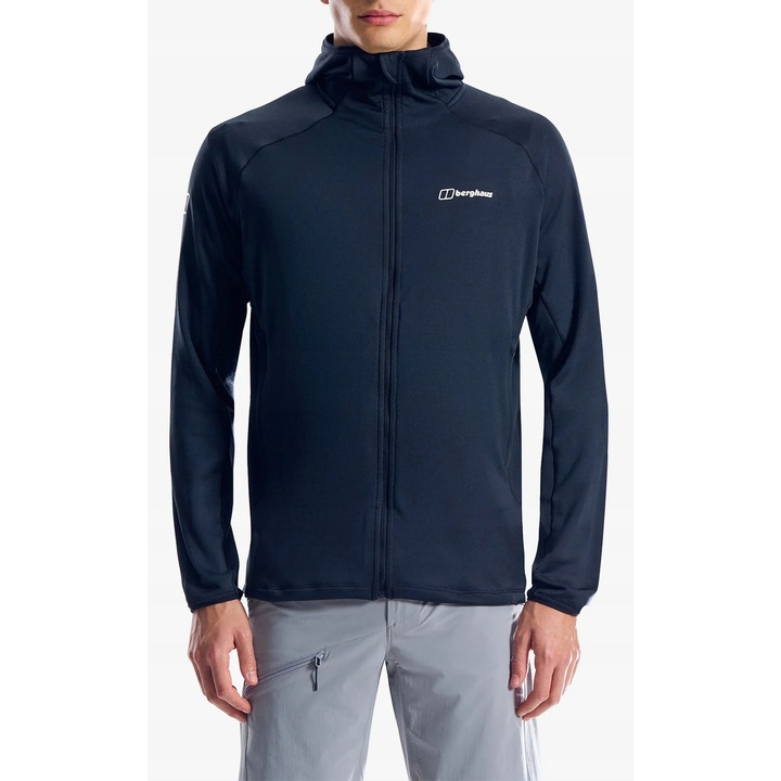 Спортно яке Berghaus Staindrop Hike Jkt Am, черно, с интегрирана качулка