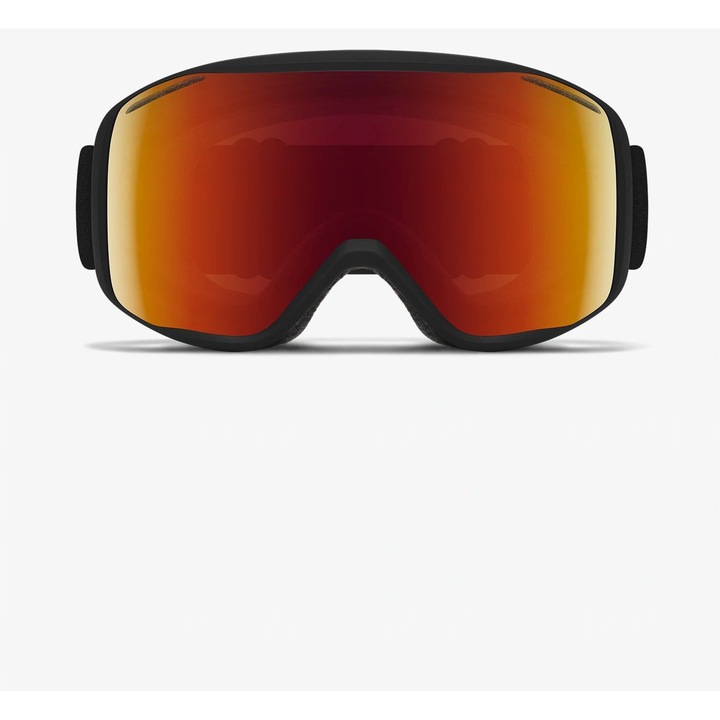 Smith Rally síszemüveg, fekete/piros, tükrös lencse