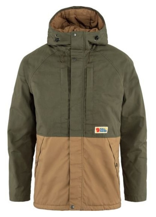Мъжко яке Vardag Lite, FjallRaven, Зелено/Кафяво, Полиестер/Памук