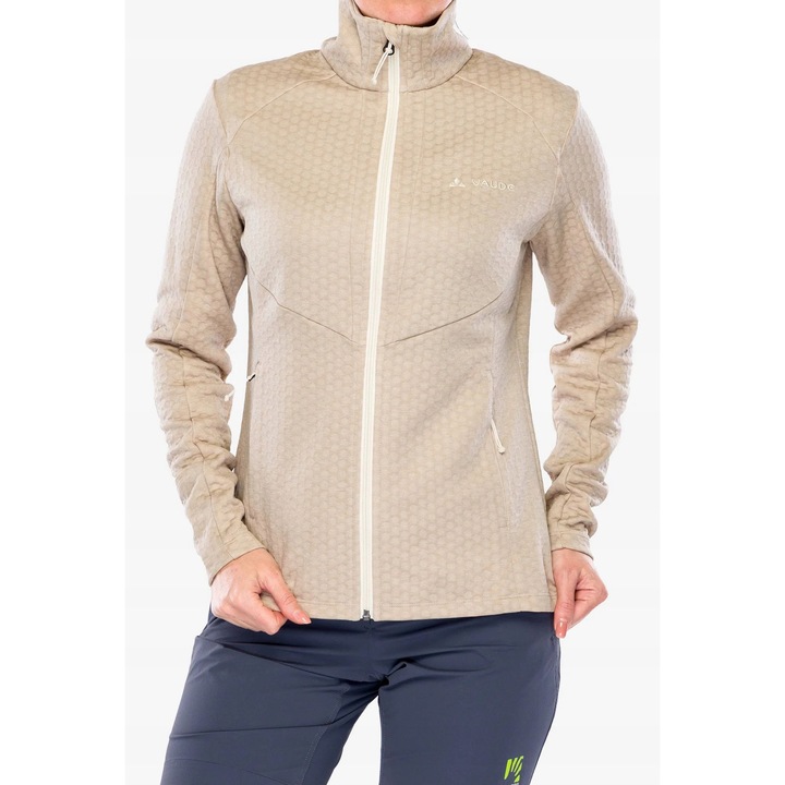 Jacheta sport dama, Vaude, Skomer, gri, poliester