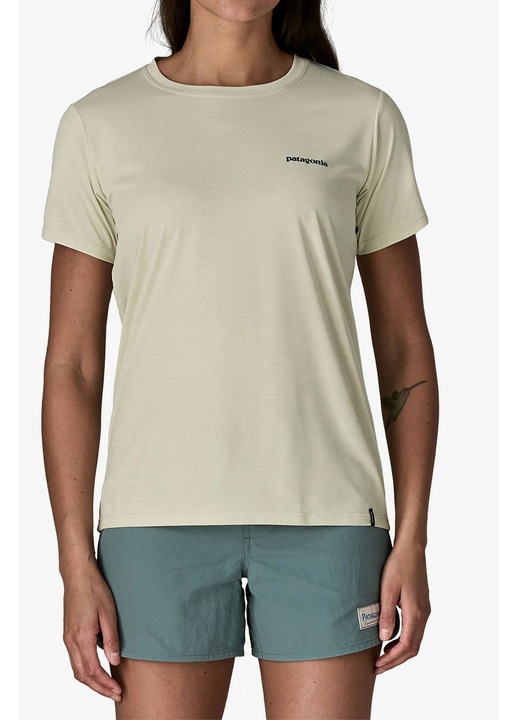 Női póló Patagonia Cap Cool Daily, khaki, légáteresztő anyag