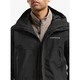 Didriksons Grit Jacket 4, водоустойчиво яке за дъжд, черно, полиамид