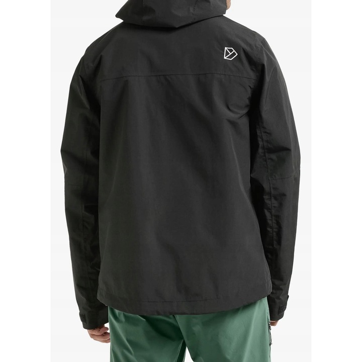 Didriksons Grit Jacket 4, водоустойчиво яке за дъжд, черно, полиамид