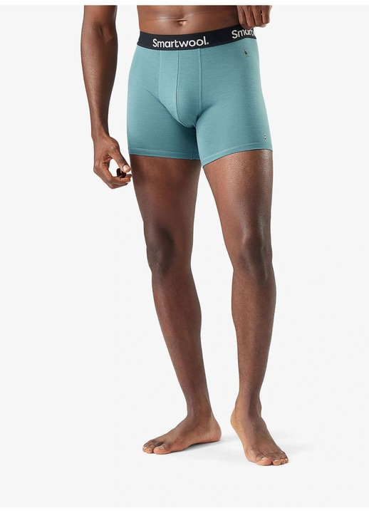 Smartwool termoaktív boxeralsó, dusty teal, merinó gyapjú