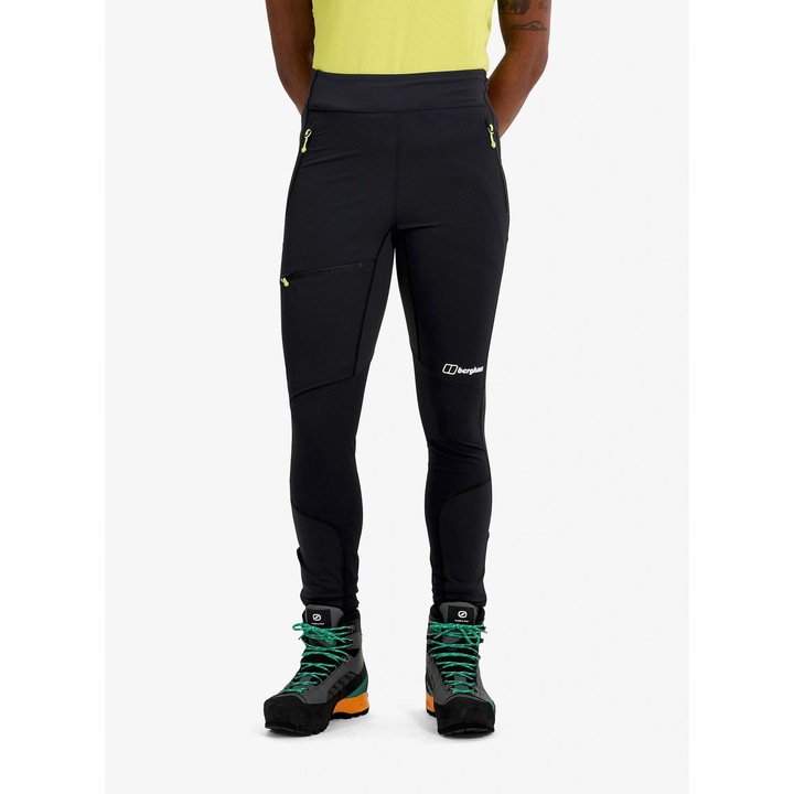 Berghaus női sportnadrág, MTN Guide Alpine Legging, fekete, softshell