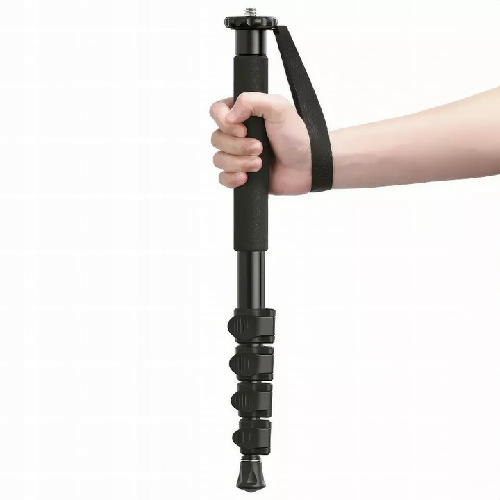 Monopod Ulanzi TB12, 155cm, 5 sectiuni, 378g, compatibil cu aparate foto si camere, set complet