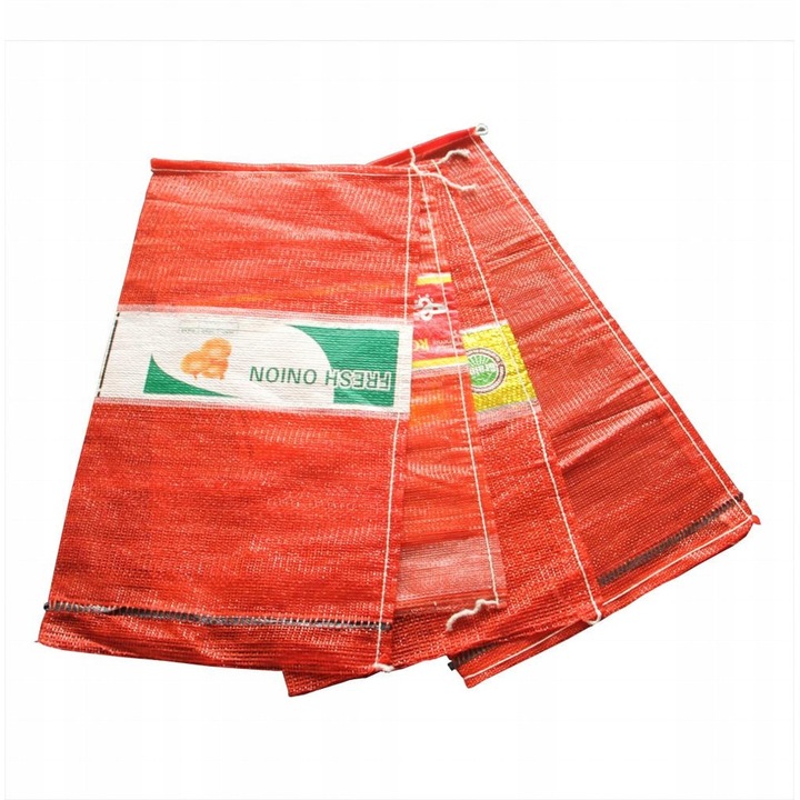 Polipropilén zsák 50kg, Wimar, 60x120cm, narancssárga, 50 darabos szett