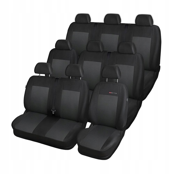 Huse auto Auto-dekor pentru Ford Transit Custom 9-os. 2014- 6x1