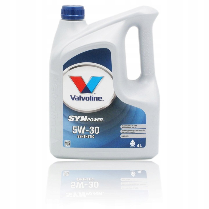 Ulei motor Valvoline SynPower 5W30 4L, API CF, SL, ACEA A3, B4