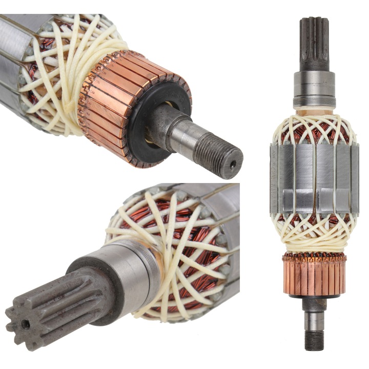 Rotor készlet és kalapács alkatrészek Bosch GSH 27-hez, 6.3x16x22mm, többszínű