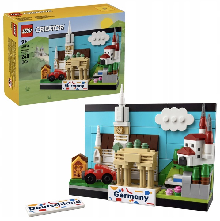 Сувенир LEGO 40954 - Пощенска картичка от Германия