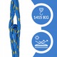 Polipropilén kötél 12mm, 25m, strapabíró, kék, szett