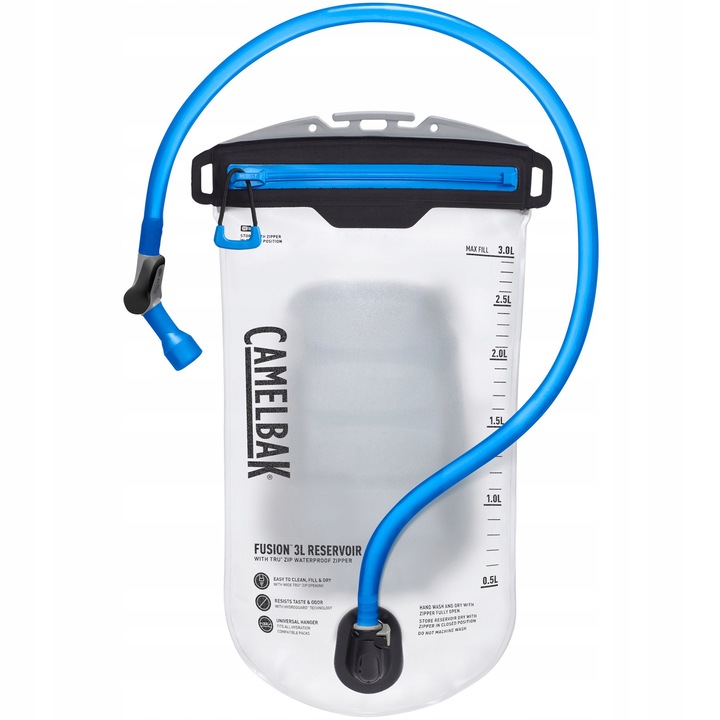 CamelBak Fusion 3L tartály Tru Zip vízálló cipzárral, kemping és túrázás kiegészítők