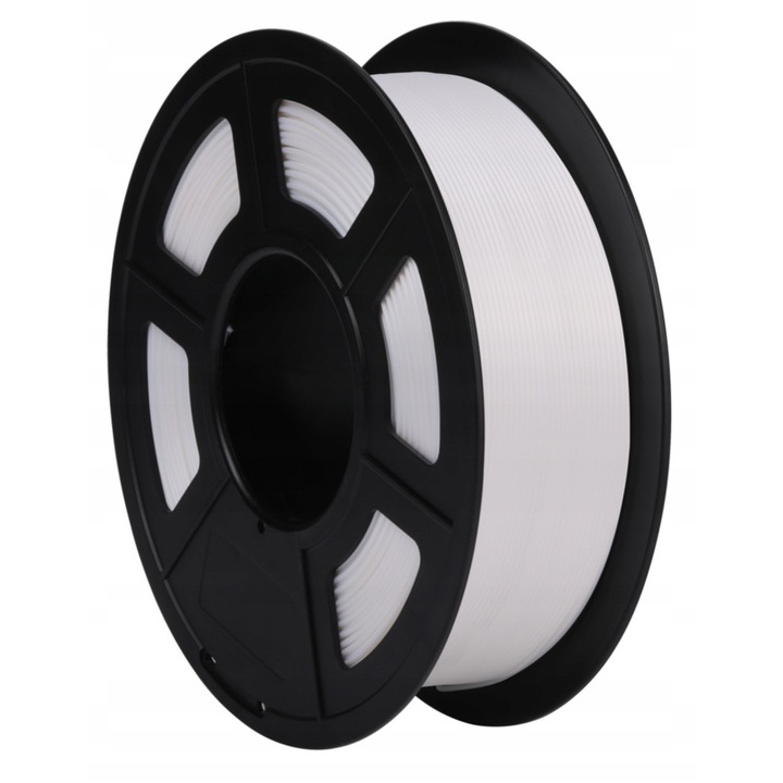 Filament 3D PLA SILK 1.75mm 1kg Alb
