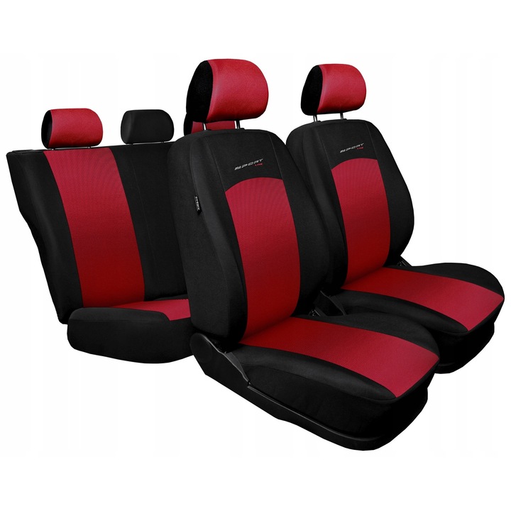 Huse auto Auto-dekor SPORT LINE, set 4 piese, multicolor, pentru scaune fata si bancheta spate