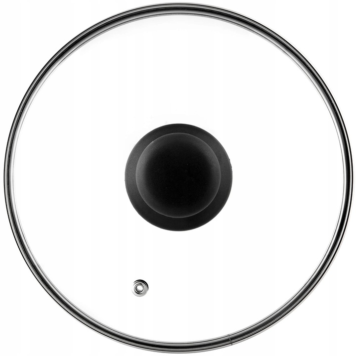 Capac din sticla, capac universal pentru oala si tigaie, 30 cm, rezistent la caldura, set 2 bucati