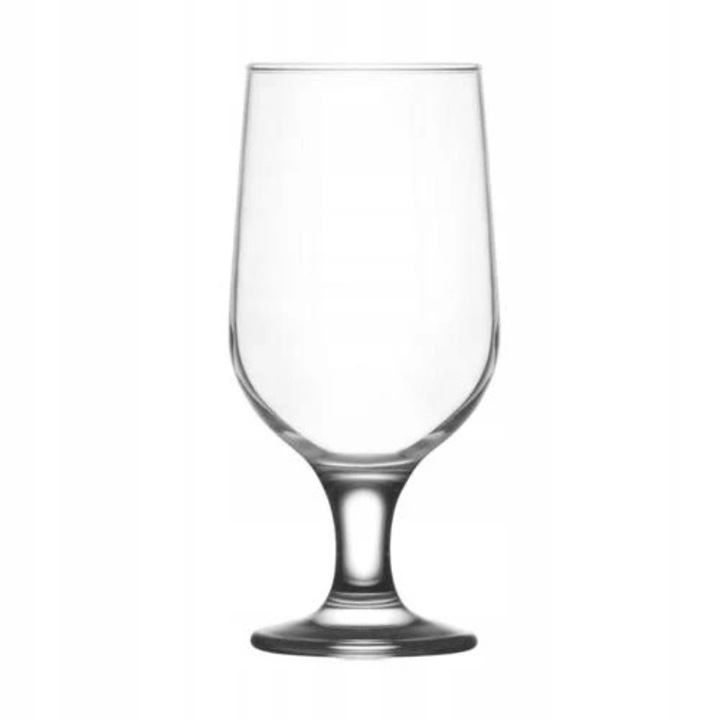 Pahare Pentru Bere, Pint, Volum 385 ml, Set 6 Bucati, Siguranta Alimentara FCM, Sticla Maro