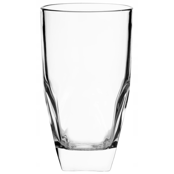 Pahare de baut, pahare long drink/apa/suc, 440 ml, set 6 bucati