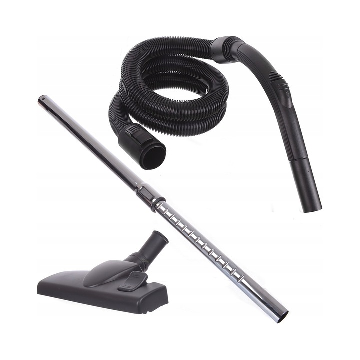 Set accesorii aspirator Techkar, ssawka dywanowa 280mm, rura telescopica 560-900mm, furtun 2,1m