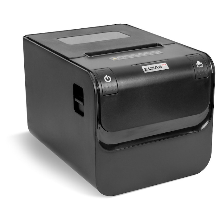 Imprimanta Termica Xprinter XP-80T pentru Bonuri, 80 mm, USB, Taiere Automata, Suport Sertar Bani, 200 DPI, Viteza 160 mm/s, Negru