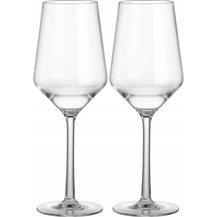 Set pahare pentru vin alb Brunner Riserva, 420 ml, transparent, 2 buc.
