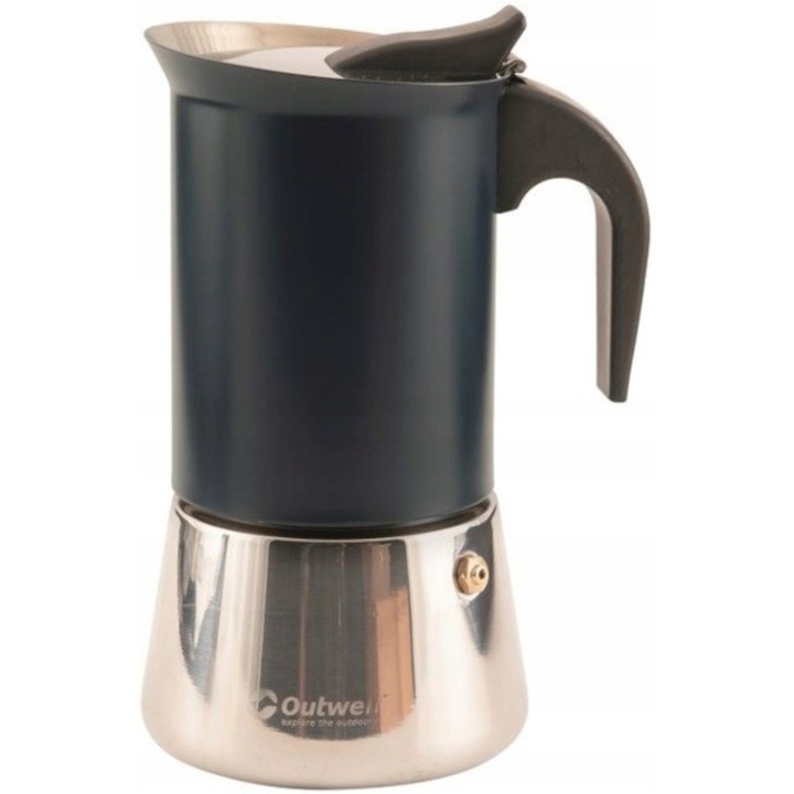 Espressoare pentru aragaz, Outwell, Barista, 300 ml, granat, 9x13x19cm
