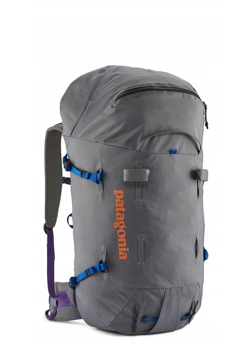 Patagonia Ascensionist 55L túrahátizsák, nemes szürke, újrahasznosított anyagok, 55L méret