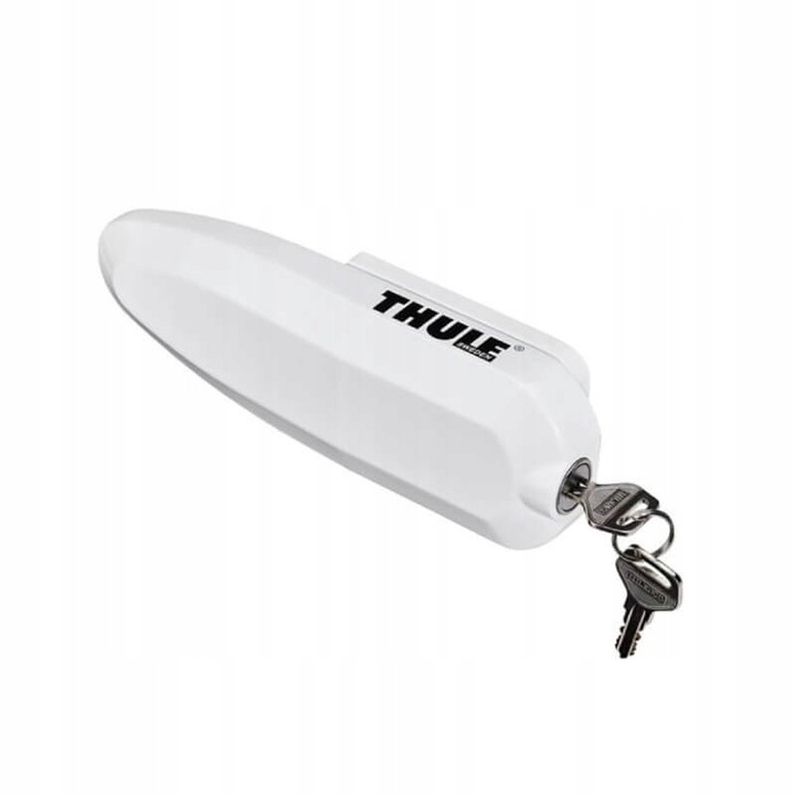 Thule Universal Lock ajtózár, fehér, 220x70x36mm, kempingezéshez és furgonokhoz