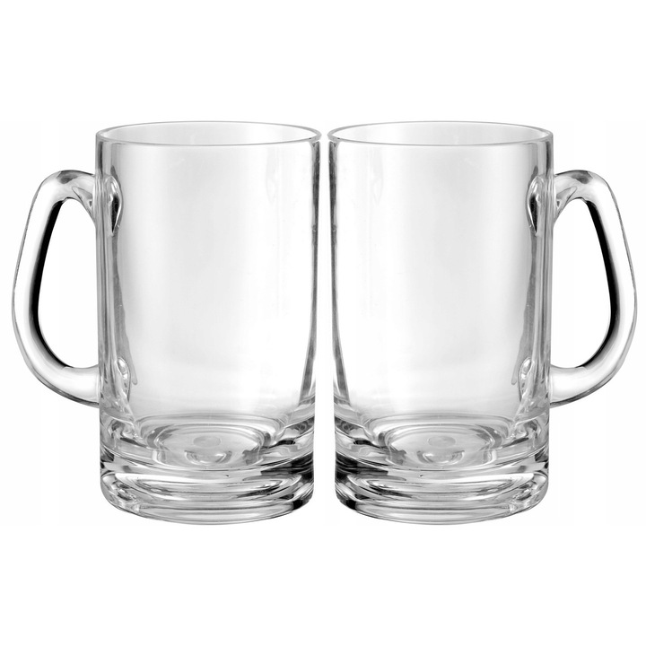 Set 2 pahare Brunner Beer Collection Munich, 550 ml, transparent