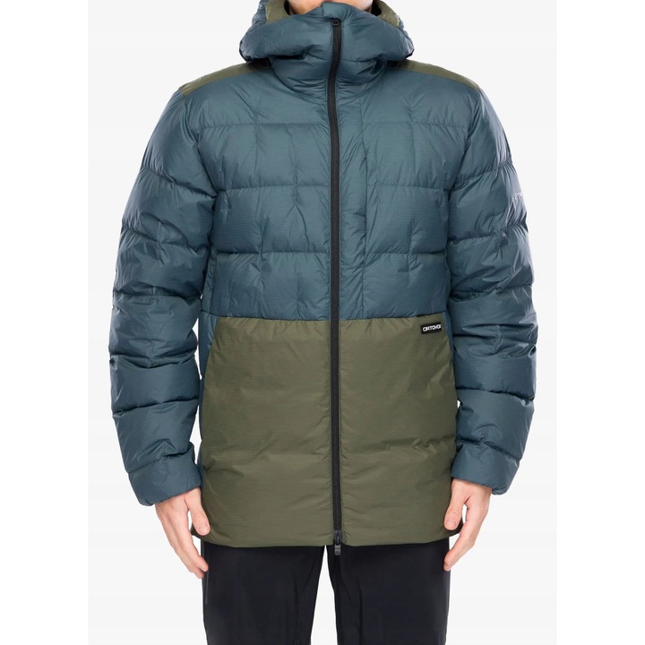 Яке Ortovox Downwool 270, тъмно сиво, изолация от пух и вълна,