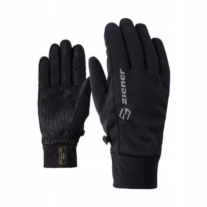 Ziener Irios GTX INF Touch sportkesztyű, fekete, 10 (XL), GORE-TEX membrán, szélálló