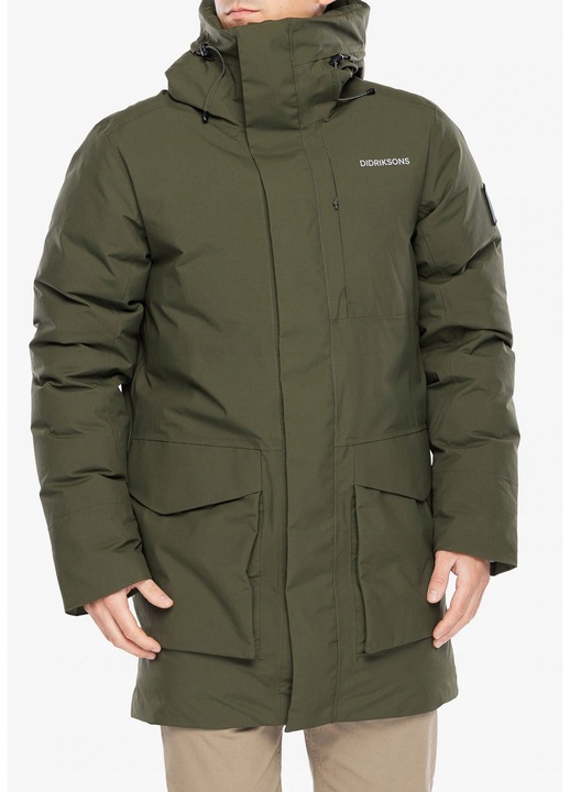 Мъжко яке Akilles Parka 2, Didriksons, Зелен, Полиамид, XL INTL