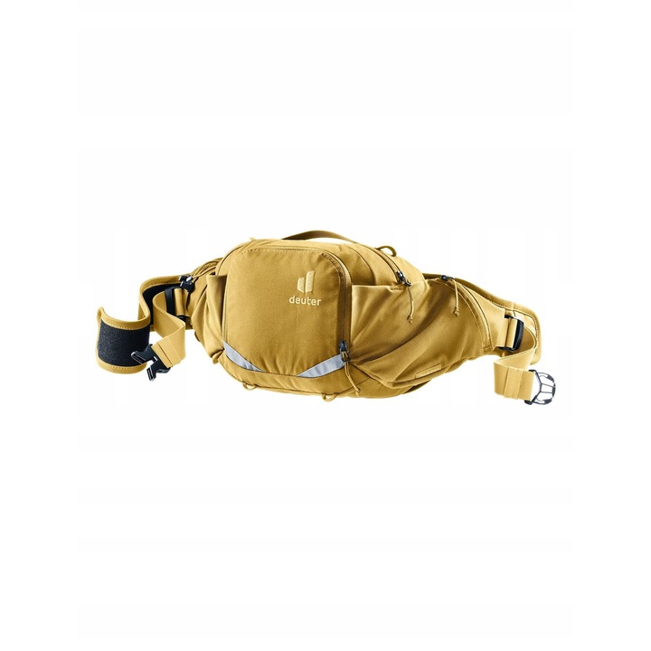 Deuter Pulse Pro 5 sport deréktáska, savanna/dune, hidratációs rendszerrel kompatibilis, 2 zseb, 750 ml